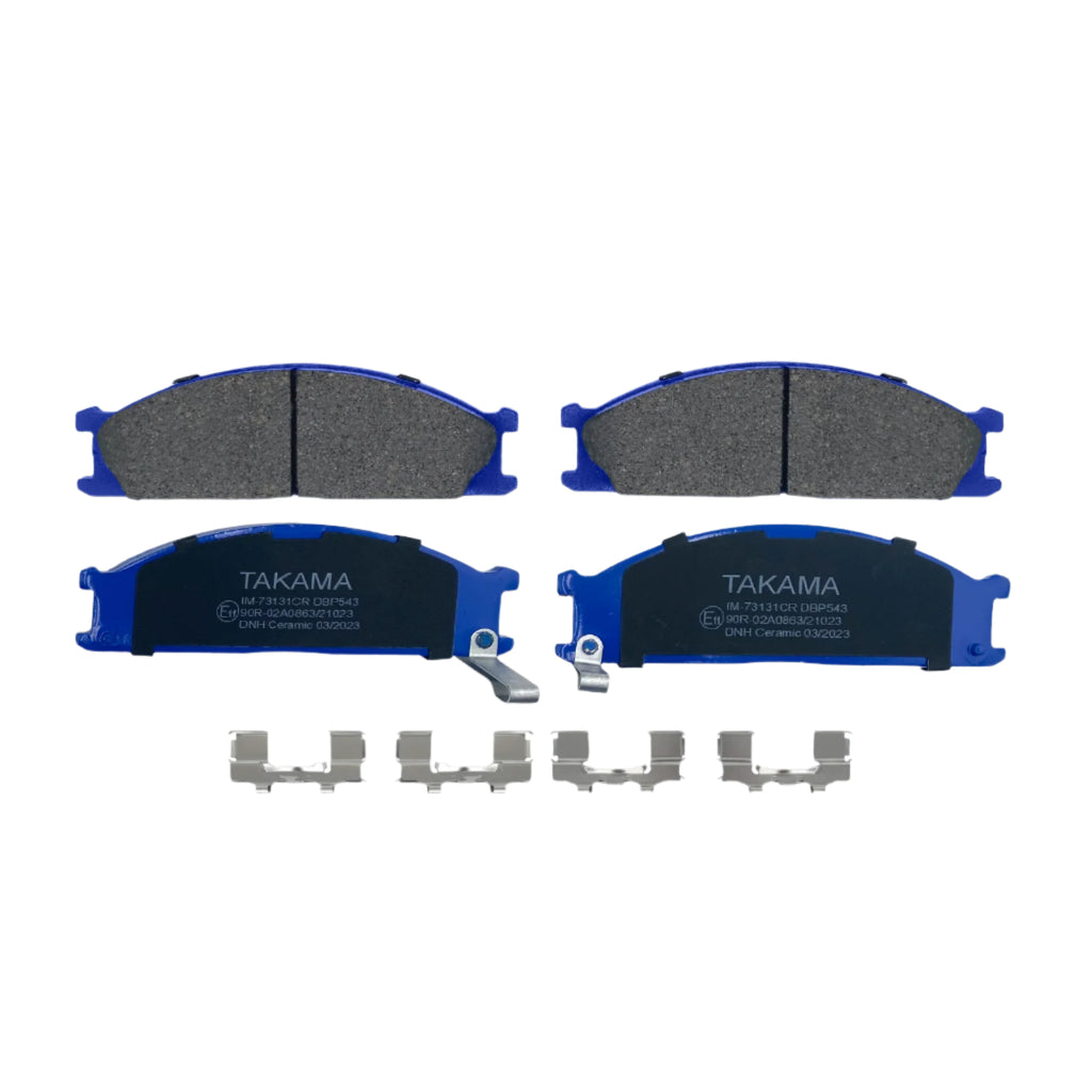 Front Ceramic Brake Pad Set  kit for NISSAN  Navara (D22) D10602S790