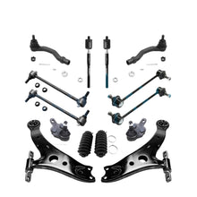 تحميل الصورة في عارض المعرض، Front Lower Control Arms Tie Rod Suspension Kit for 2002 2003 Toyota Camry ES300