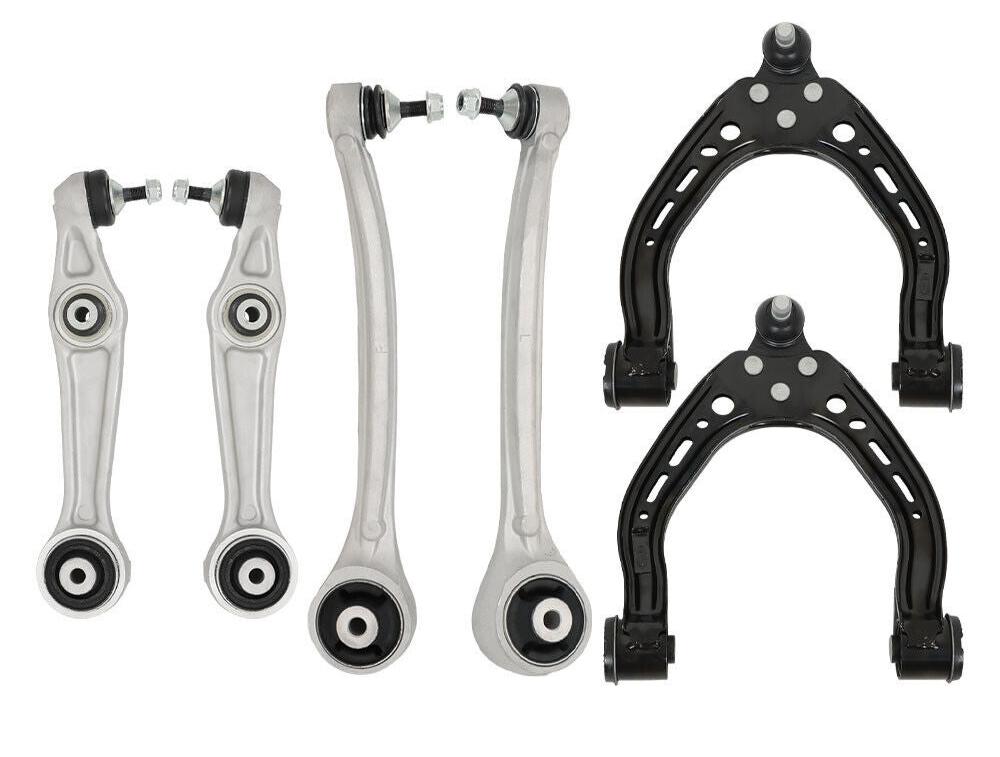 6× Front Upper Lower Left & Right Control Arms For 2012 2013-2018 Tesla Model S