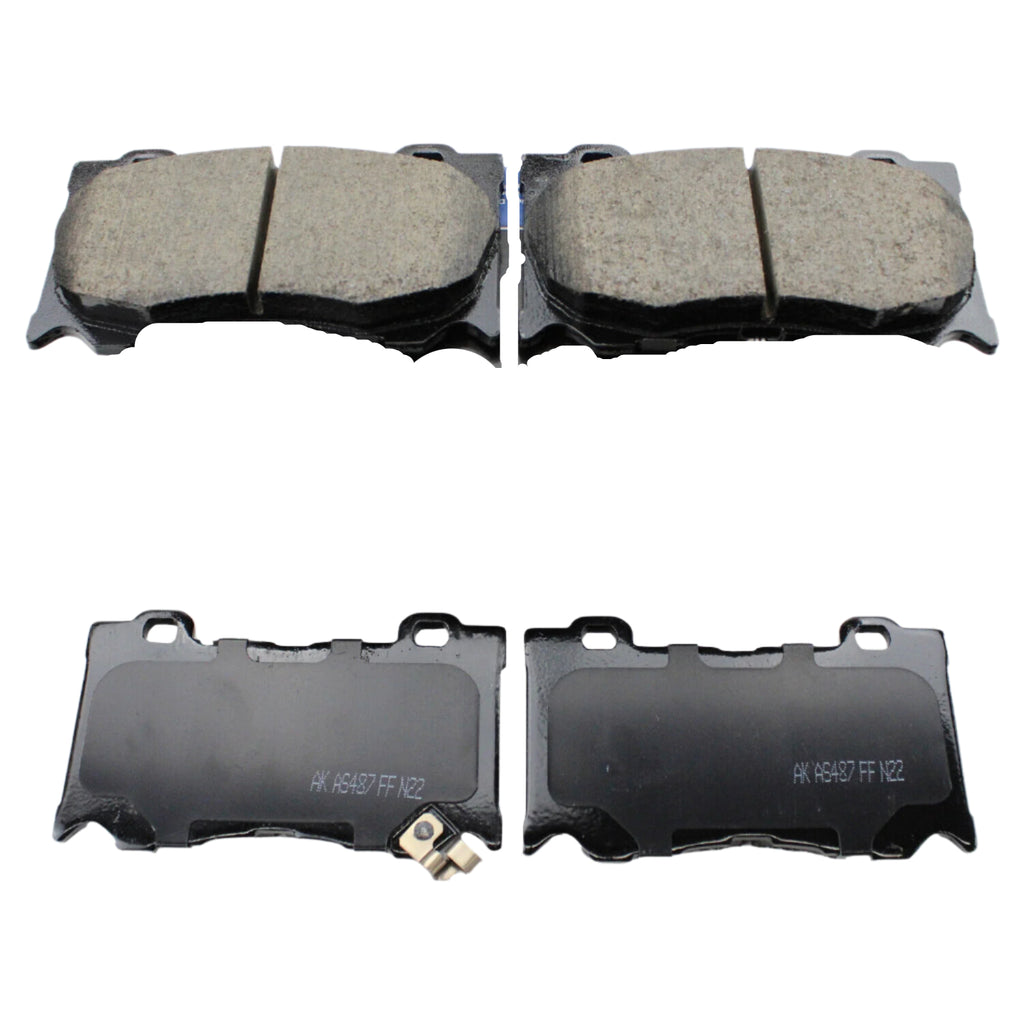 Front Disc Brake Pads Akebono For NISSAN  370Z (Z34) Brake Pad Kit, Front Infiniti G37 Q70 M56 FX50 D1060JL00K