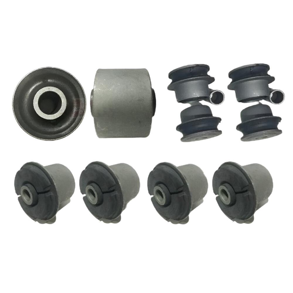 10Pcs Front Lower& Upper Control Arm Bushing LH RH Set For 2001-2006 Lexus LS430 48632-59045