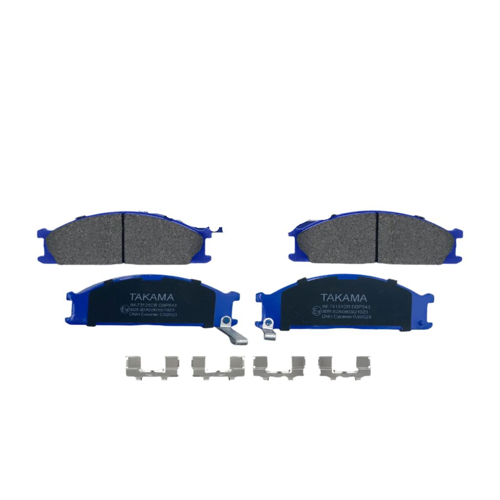 Front Ceramic Brake Pad Set  kit for NISSAN  Navara (D22) D10602S790