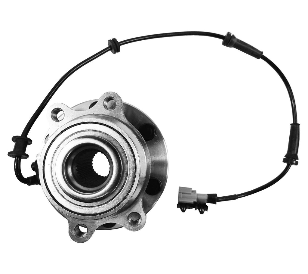 FOR NISSAN NAVARA D40 2005-2015 FRONT HUB WHEEL BEARING KIT INC ABS SENSOR 40202-EA300